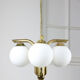 Vintage italian golden angel chandelier