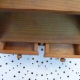 Wooden wall shelf