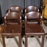 Chair was designed by Luigi Massoni and Dino Pelizza for Guzzini