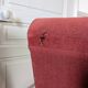 Fauteuil scandinave pieds compas