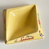 Vintage ceramic bistro ashtray