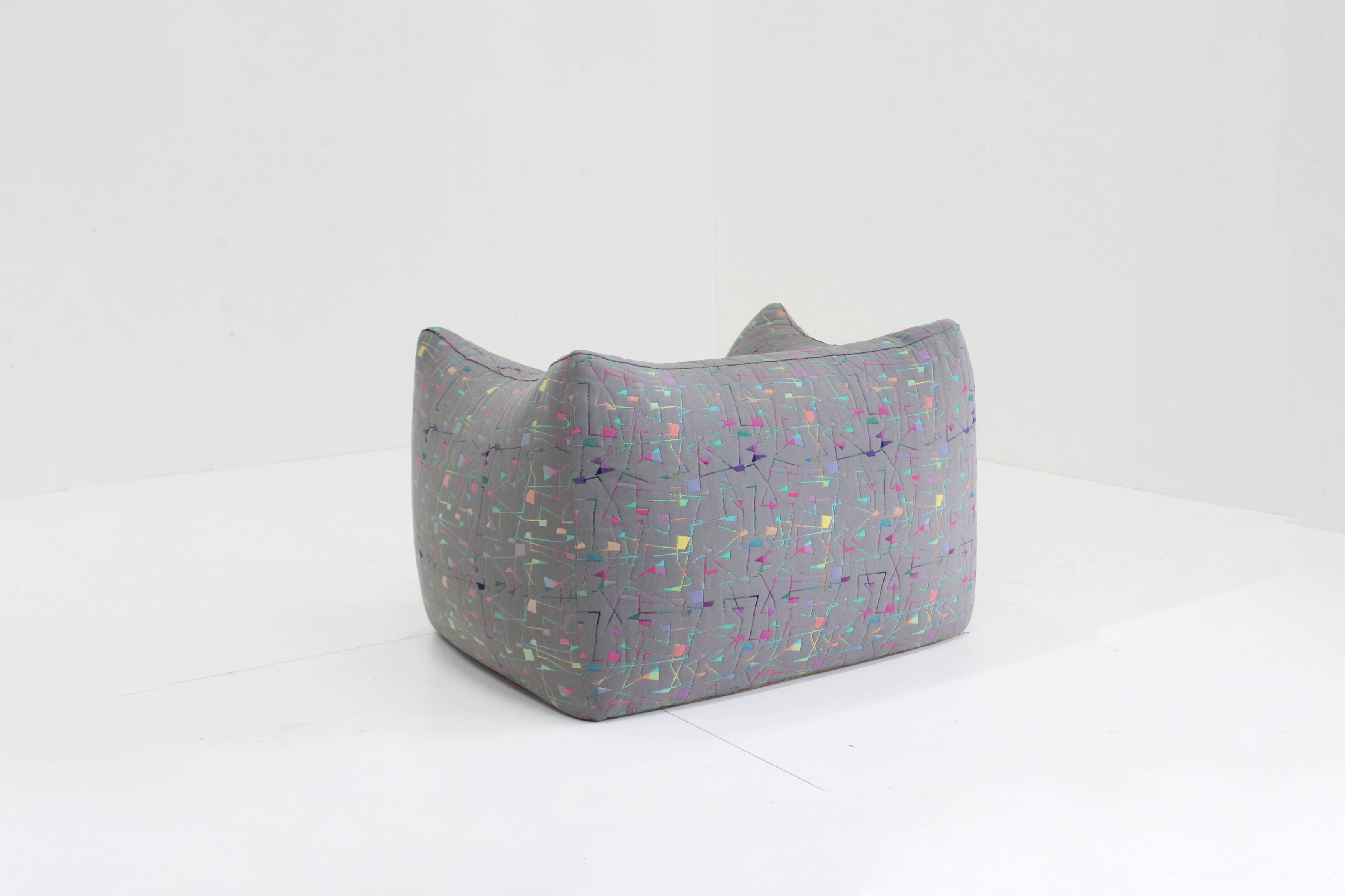 Fauteuil Le Bambole de Mario Bellini pour B&B Italia, années 1970