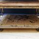 Industrial trolley, roulette shelf