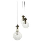 Large maxi globe pendant by raak amsterdam, 1965