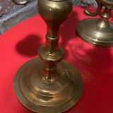 Pair of vintage brass candlesticks