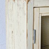 Armoire murale vintage avec verre, 1970'