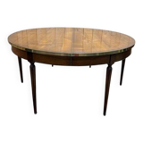 Table de salle à manger ronde ou ovale de style Louis XVI