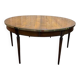 Table de salle à manger ronde ou ovale de style Louis XVI