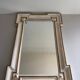 Art Nouveau wall mirror with a coloured gold frame by Meissen, 1930s, Germany.