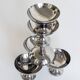 Set of six ice cream cups, Alfra Alessi, Italy, 1950s/70s