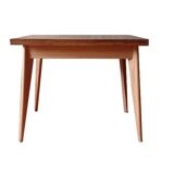 Vintage 60s style portfolio table with compass legs, renovated