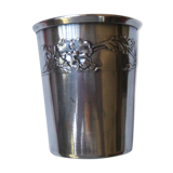Timbale massive silver art nouveau