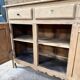 Buffet with 3 doors in elm - 19th century