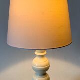 White wood lamp