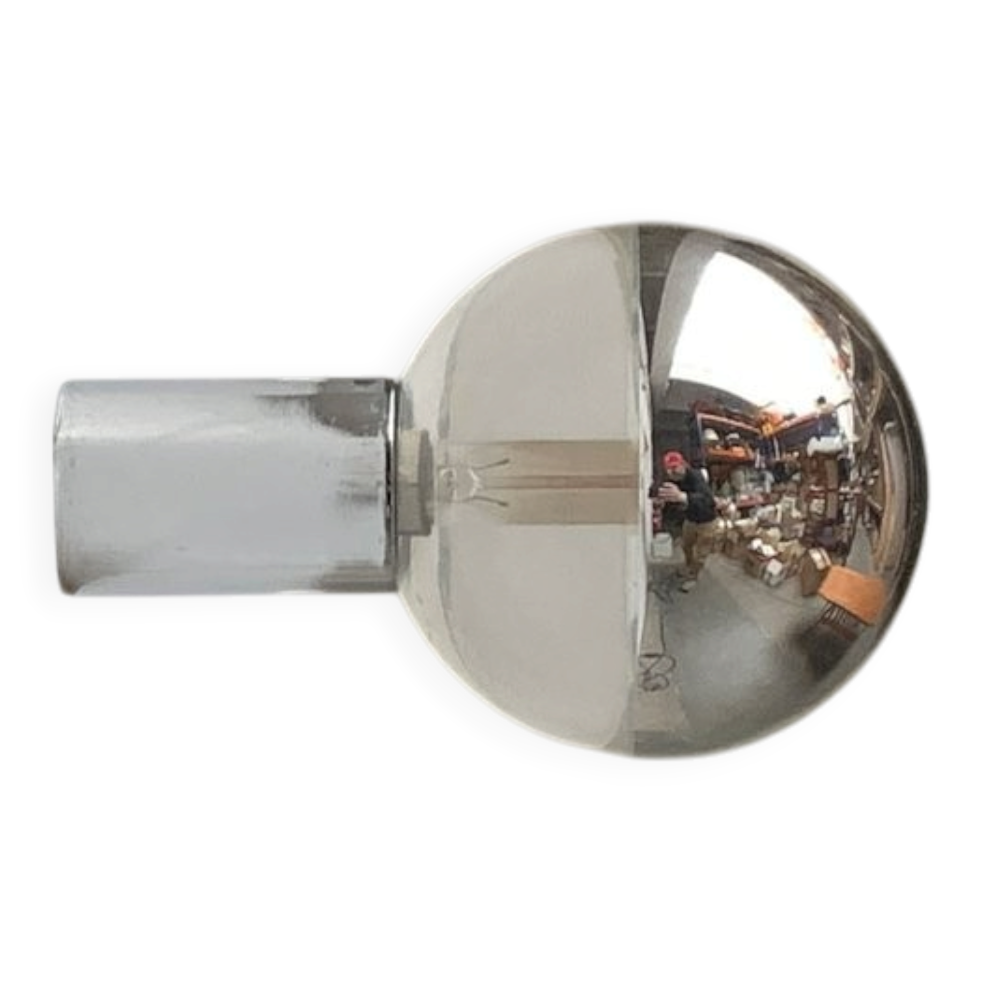 Vintage wall lamp from the German space age by Motoko Ishii for Staff, 1970s.