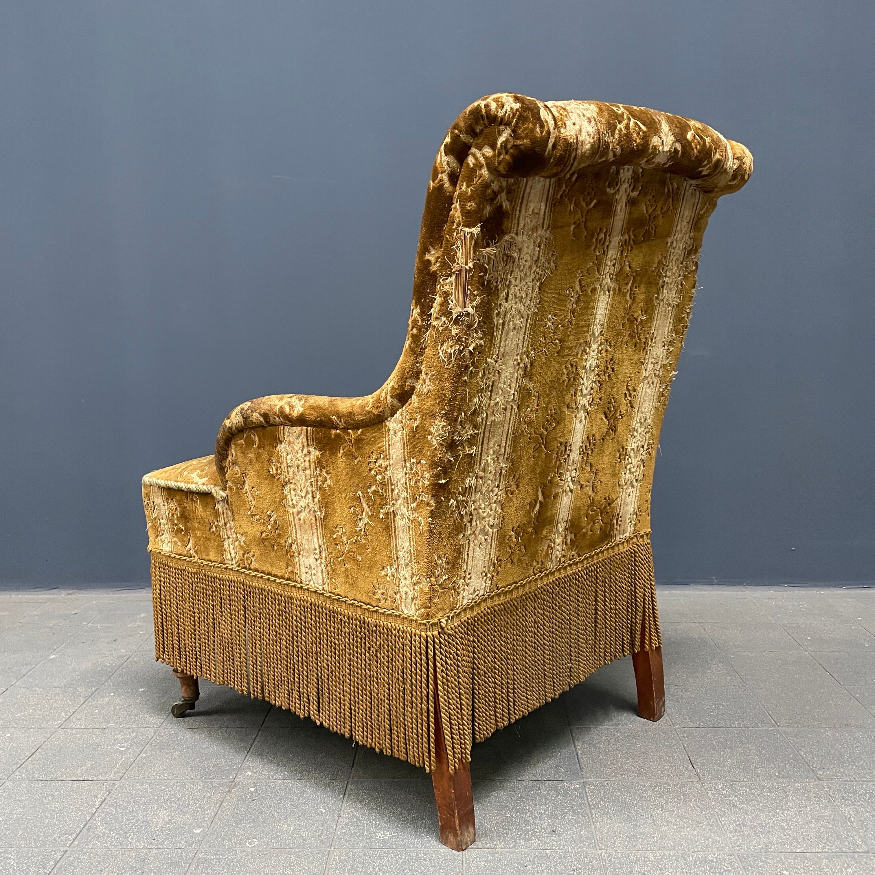 Set of two Victorian ladies armchairs from France 19th century