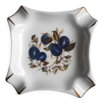 Vintage porcelain ashtray from limoges