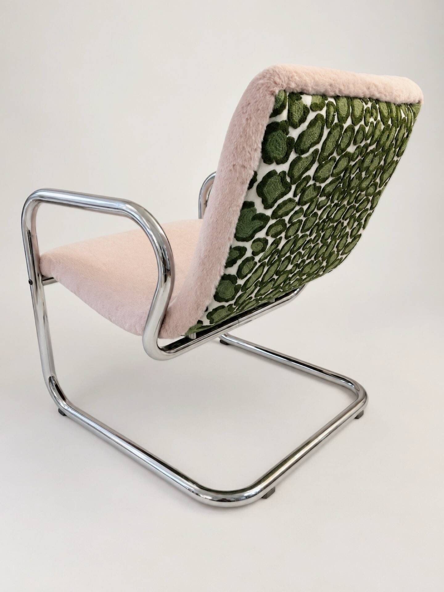 Vintage tubular armchair