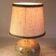 Lampe en grès et tissu  1970