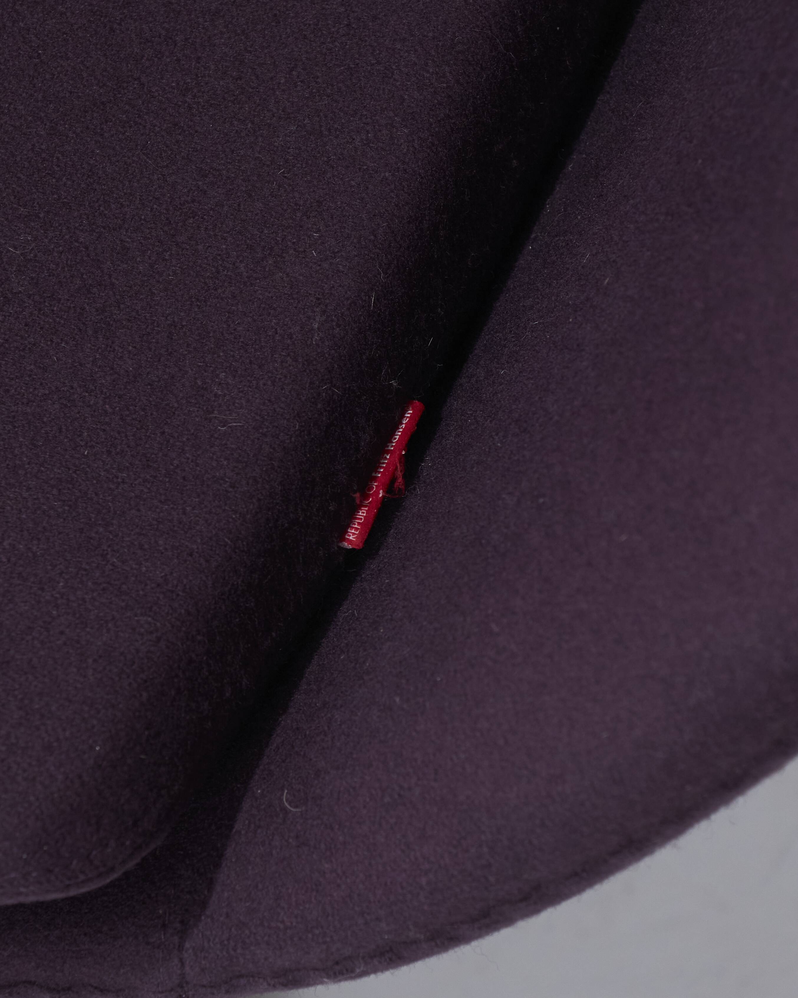 PURPLE EGG ARMCHAIR, ARNE JACOBSEN, 1960s