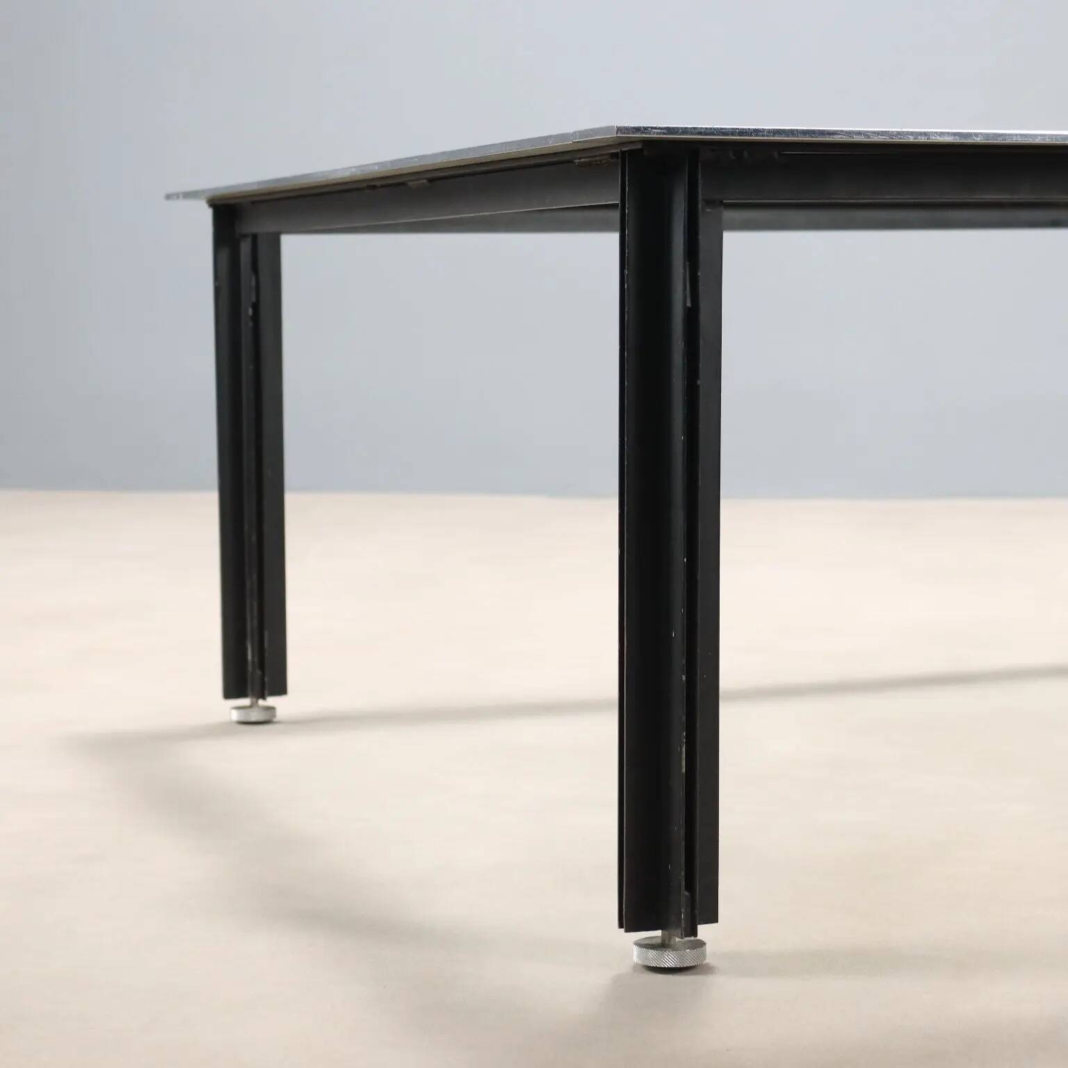 Table basse vintage Azucena Fasce Cromate design Italie 1960s-70s
