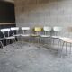 Lot de 9 chaises vintage en formica