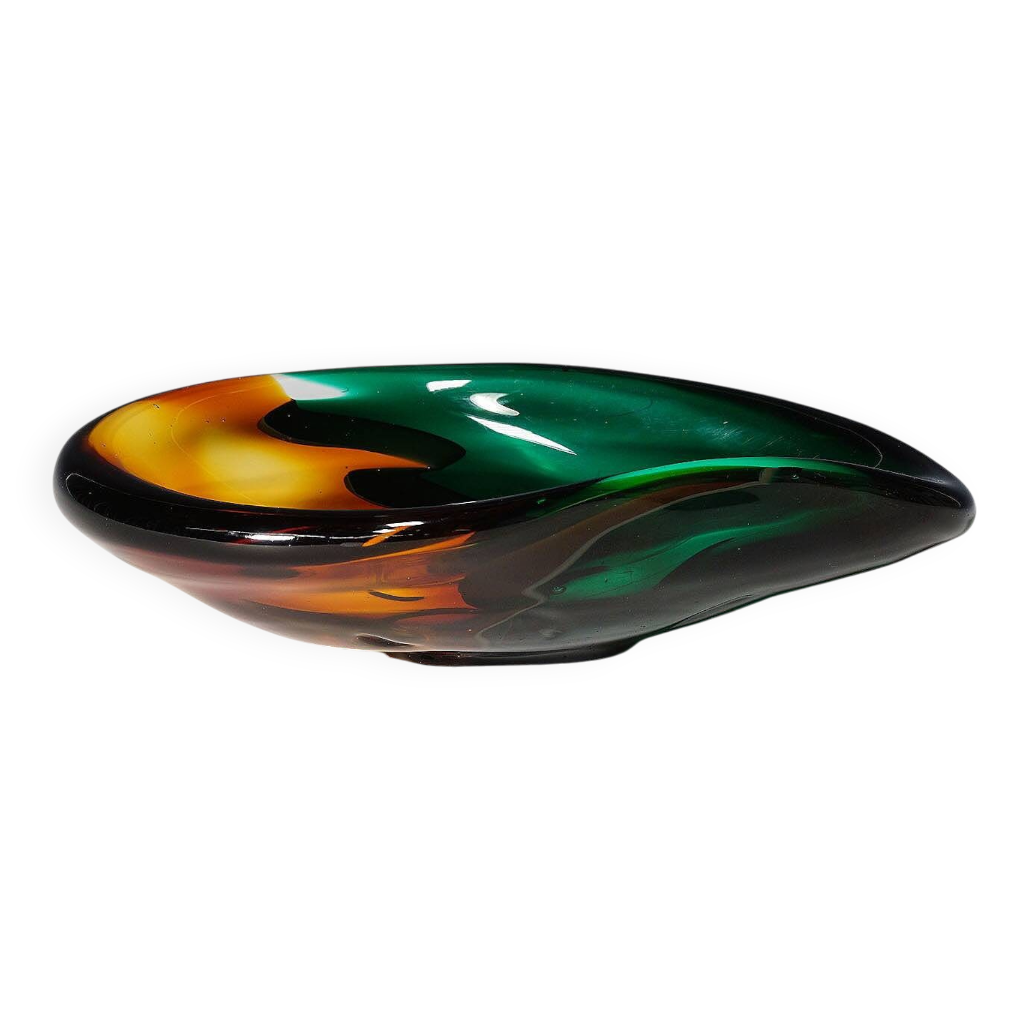 Vintage Murano glass bowl by Salviati & C. circa 1960