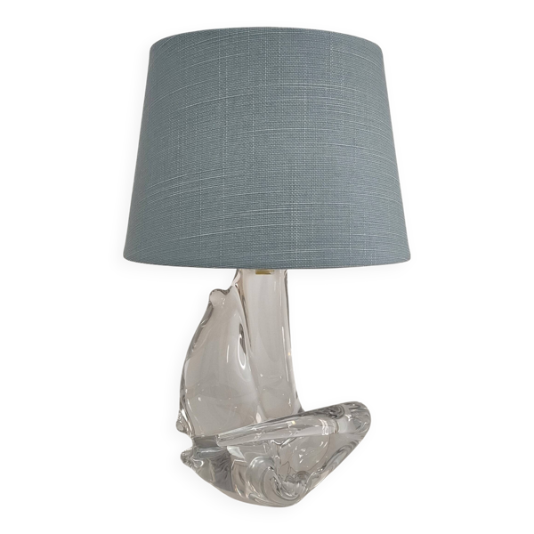 Lampe cristal Schneider vintage