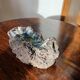 Colorful ceramic ashtray from 1950 on lava