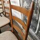 Set de 6 chaises bistrots Hiller, vers 1960