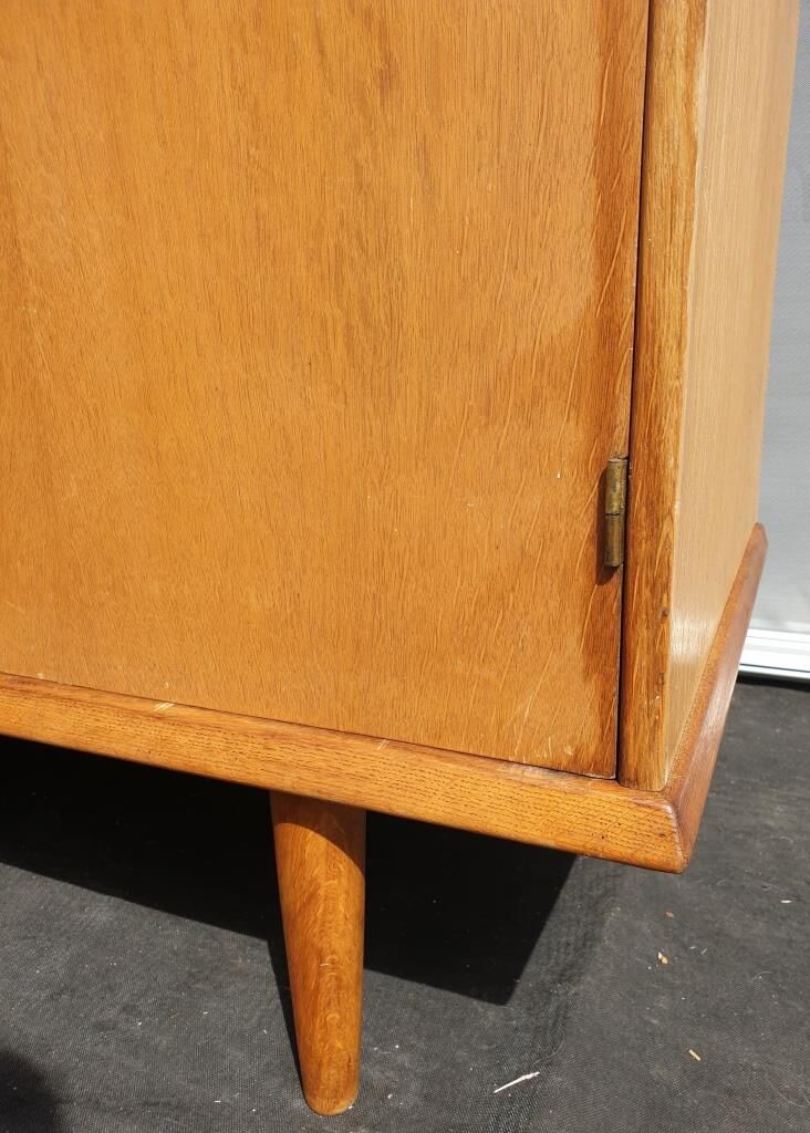 3-door wardrobe with 6 drawers 1950