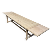 Table de ferme en chêne massif avec rallonges 4M