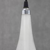 1970s Pair of Guzzini "Trumpet" Pendant Lamps by Meblo , Italy