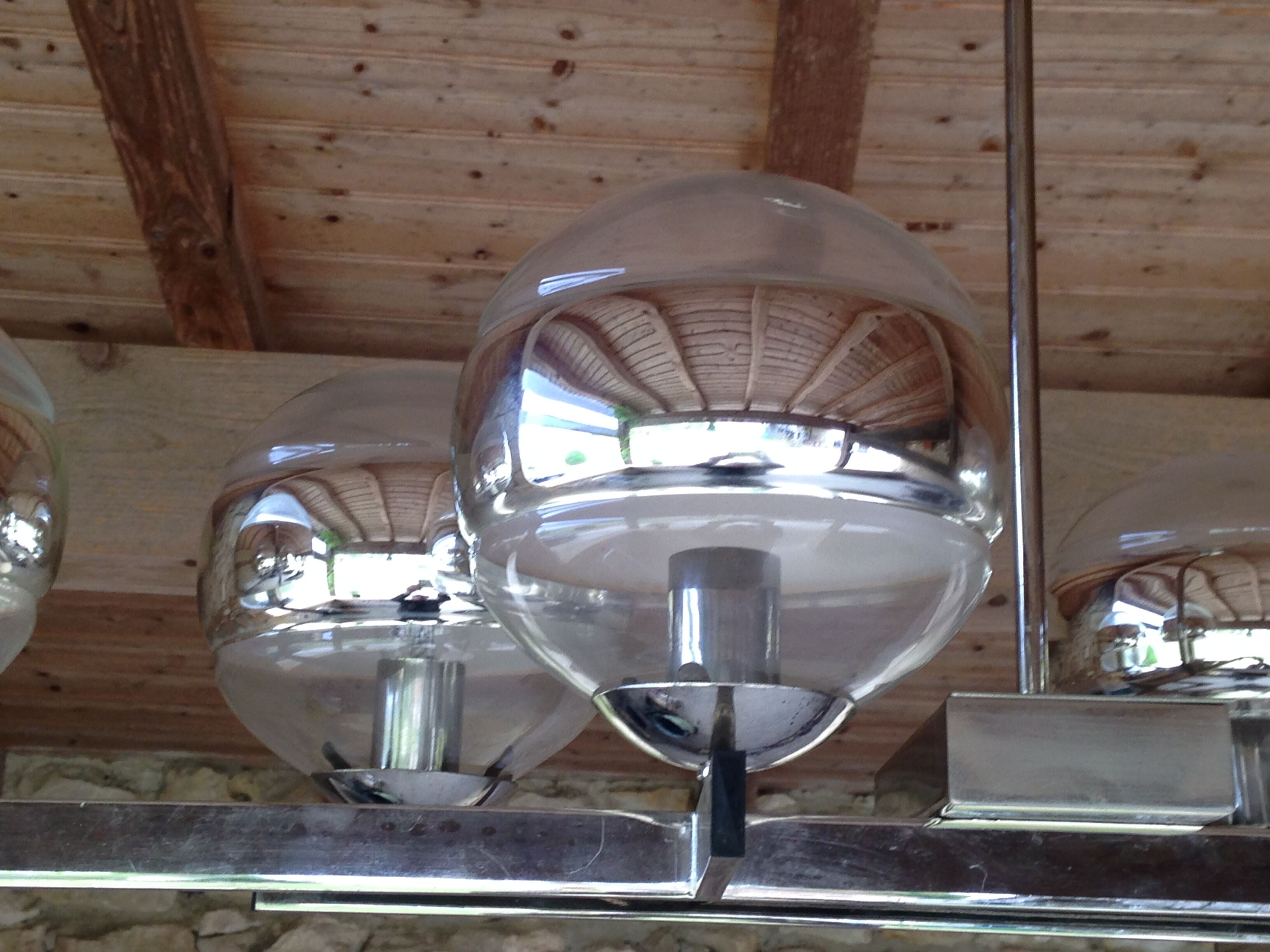 Italian chandelier, vintage 70