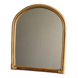 Rattan mirror
