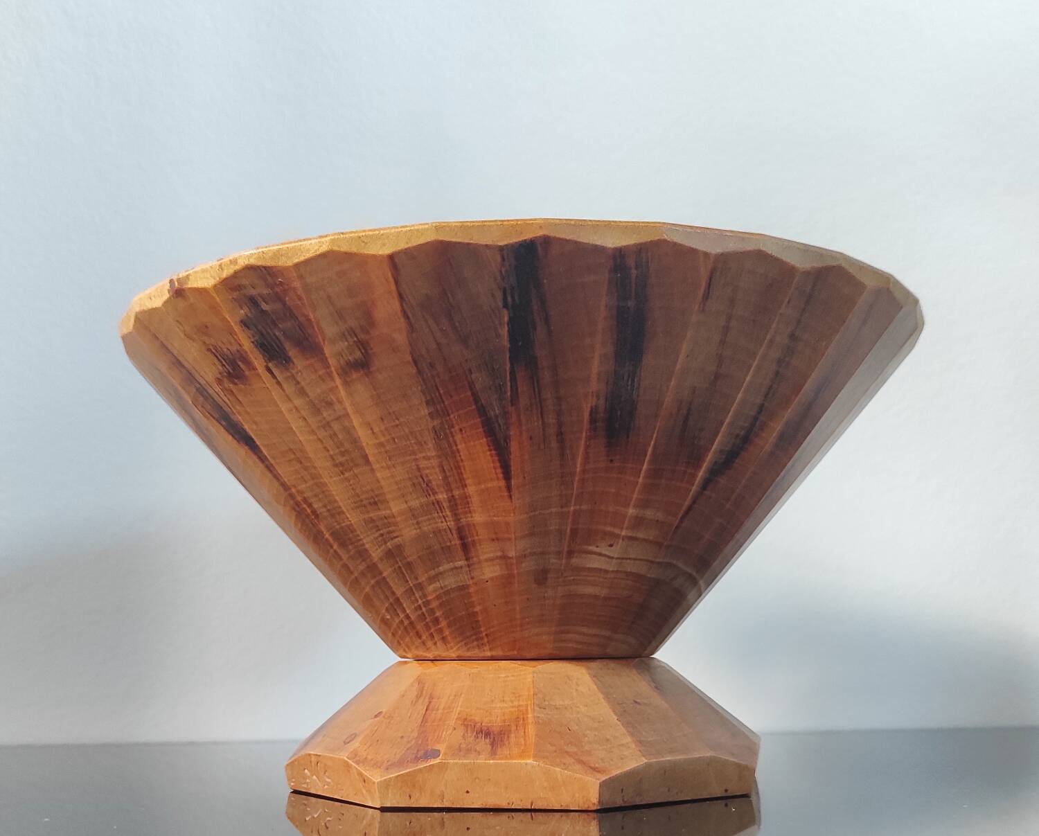 Salad bowl, vintage fruit bowl, Modernist