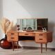 Vintage English Teak Dressing Table – Limelight Furniture – 1960s