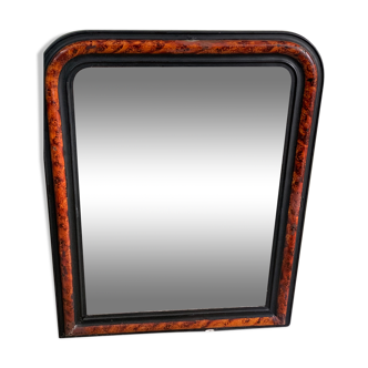 Old mirror, beveled ice, Louis-Philippe