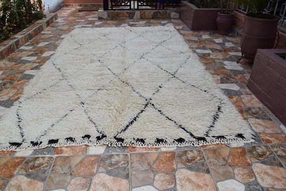 Beni ouarain 165x290cm carpet