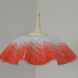 Mid-century Glass Pendant,1980