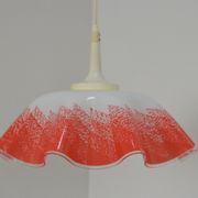 Mid-century Glass Pendant,1980