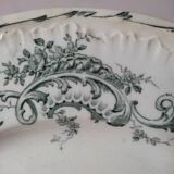 4 plates at the end of 1800 by Gien