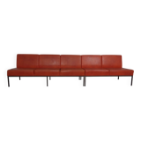 Minimalist 2-Seater and 3-Seater Bench, Germany, 1960s, Set of 2