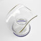 Ice-glass vase, Harrachov Sklo, Czechoslovakia 1970s