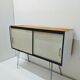 Vintage enfilade in formica / Eiffel feet / sideboard storage cabinet