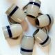 Six real sandstone mugs