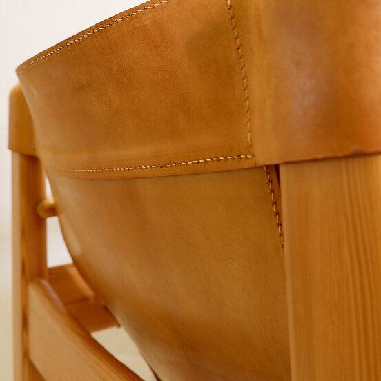 Vintage safari lounge armchair 'Natura' by Karin Mobring for Ikea