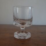Set of 6 stemmed glasses