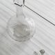 Twisted blown glass carafe with stopper