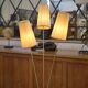 1960s design three-armed floor lamp